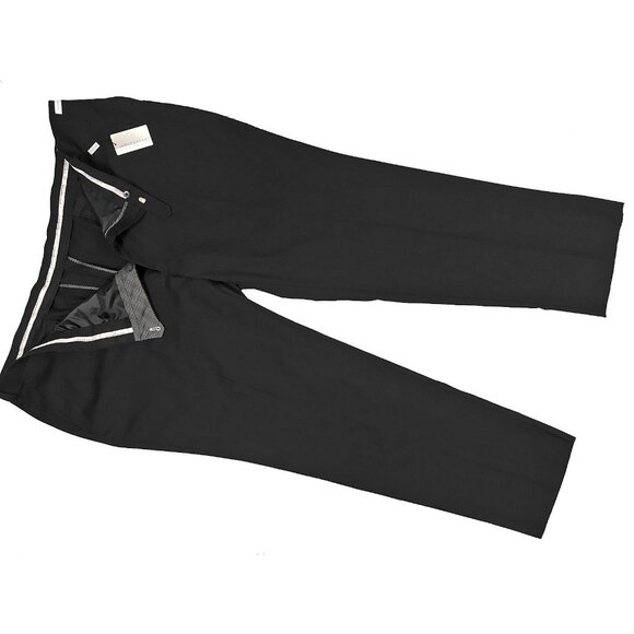 NEW Jhane Barnes Big & Tall Dress Pants! 58Black Gray or Brown Super 130s Wool